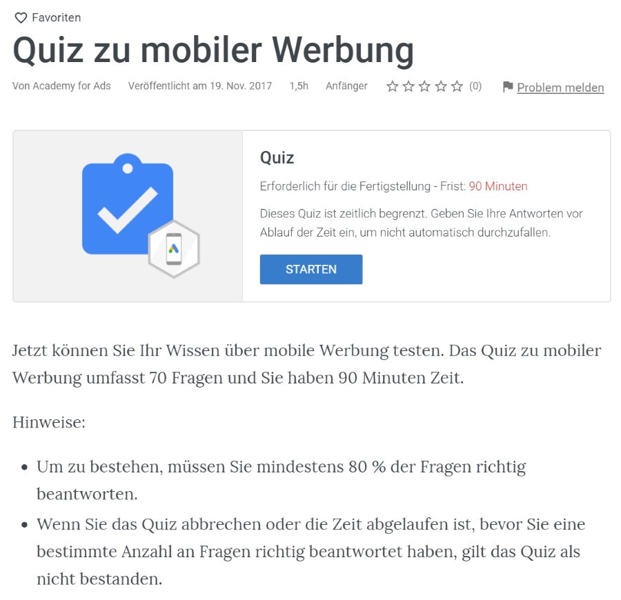 google ads mobile werbung pruefung Lösung: Mobile Google Ads Werbung Prüfung