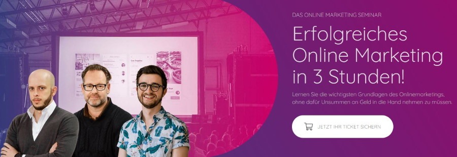 OMHUB - Erfolgreiches Online Marketing in 3 Stunden Seminar